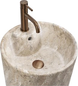 Lavoar freestanding de sine statator Ceramic Rea Blanka Savana Matt