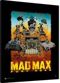 Poster înrămat Mad Max: Fury Road - Warner 100th