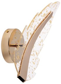 Aplică LED/12W/230V 3000-6500K auriu