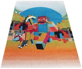 Covor pentru camera copiilor MINECRAFT Lăţime: 200 cm | Lungime: 290 cm