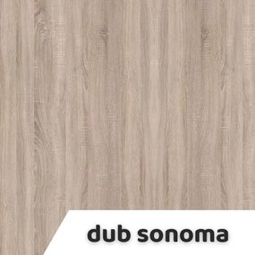 Masa ergonomica Impress 160 x 90 cm, dreapta, stejar sonoma