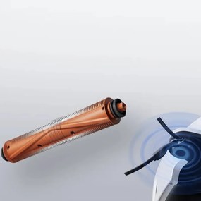 Aspirator robot Xiaomi Robot Vacuum 5 EU OV31GL, 55 W, 20000 Pa, 140 min, recunoaștere AI, stație automată de spălare și uscare, navigație laser dToF, apă caldă 80 °C, alb