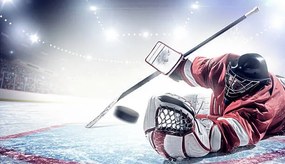 Fotografie Ice Hockey Goalie, Dmytro Aksonov