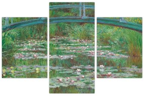 Tablou - Claude Monet, The Japanese Footbridge, reproducere (90x60 cm)