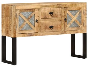 vidaXL Servantă, 110x30x74 cm, lemn de mango nefinisat