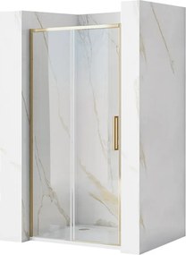 Usa de nisa culisanta Rea Rapid Slide 120 cm sticla 6 mm auriu