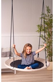Woody Cerc balansoar bej, diametru 100 cm