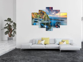 Tablou - Satul mediteranean (150x105 cm)