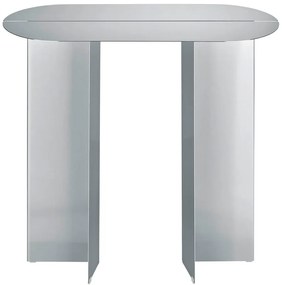 Masă consolă argintiu-mat din oțel inoxidabil 35x80 cm Oru – Blomus