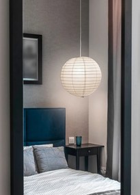 Abajur alb ø 40 cm Paper – Trio