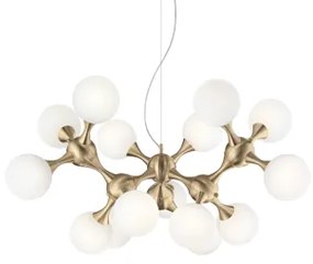 Suspensie moderna 15 becuri E14 NODI 241012 IDEAL LUX