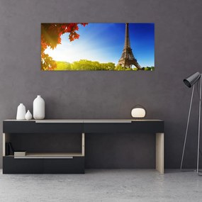 Tablou - toamna la Paris (120x50 cm), în 40 de alte dimensiuni noi