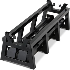 Capră de tăiat lemne AXEL, 77x50x105cm, negru Gardebruk