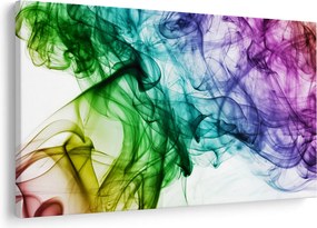 Tablou - fum colorat (90x60 cm)