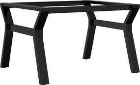 vidaXL Picioare Măsuță de cafea Y-Frame 70x60x43 cm Oţel