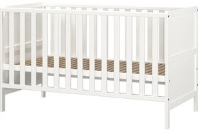 Pătuț alb din lemn masiv 70x140 cm Alkmaar – Germania