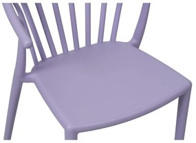 Scaun de grădină mov lavandă din plastic Capri – Bonami Essentials