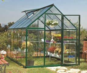 Seră de grădină din policarbonat Hybrid 1,85 x 3,06 m Palram - Canopia verde
