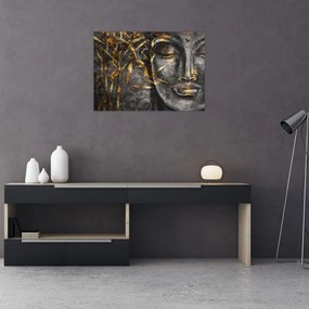 Tablou pe sticlă - Unirea îmțelepciunilor (70x50 cm)