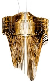 Lustra design Art Deco realizata manual Aria Large Gold