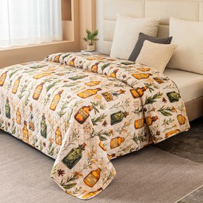 Cuvertura de pat APOTHECARY, crem Dimensiune: 220 x 240 cm