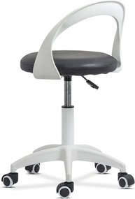 Scaun de birou operativ din piele eco OFF 1021 gri