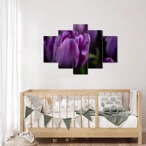 Tablou cu flori de lalele (150x105 cm)