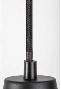 Lustră pe cablu SVENS 1xE27/60W/230V negru/portocaliu Rabalux 72034