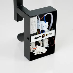 Lampă LED de perete Brilagi DEYA 1xE14/40W/230V + LED/3W negru