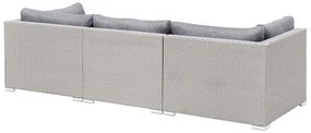 Set canapele pentru grădină Sante (gri deschis). 1011780