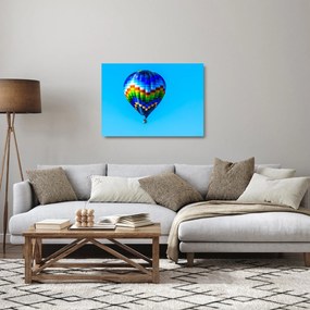 Tablou pe sticlă - Balon cu aer cald (70x50 cm)
