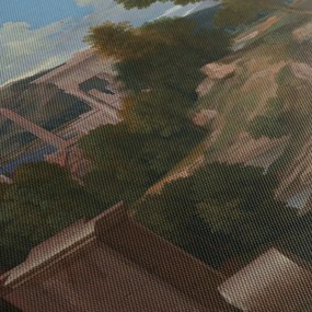 Tablou - Nicolas Poussin, Landscape with Saint John on Patmos, reproducere (90x60 cm)