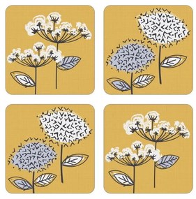 Set cu suporturi farfurii și coasters 8 buc. Retro Meadow – Cooksmart ®