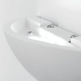 Aplica LED din ceramica GYPSUM alb