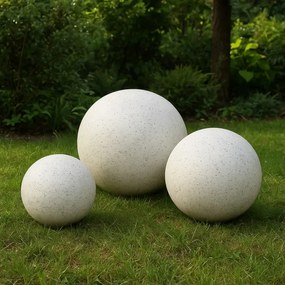 Corp de iluminat decorativ pentru exterior LUMISTONE, 1 x E27, 15 W, 230 V, IP65, Ø 28 cm