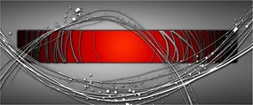 Tablou abstract (120x50 cm)