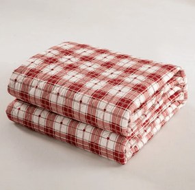 Cuvertura de pat TARTAN HEART, colorata Dimensiune: 220 x 240 cm