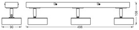Spot LED Ledvance DECOR PLUTO 3xLED/4,8W/230V