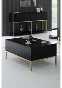 Măsuță de cafea Lord Black and Gold