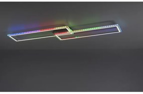 Leuchten Direkt 14635-55-LED FELIX 34,5W/230V RGB plafonieră dimabilă cu DO