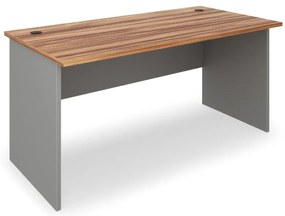 Masa SimpleOffice 160 x 80 cm, nuc / gri