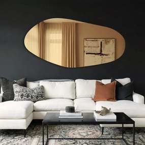 Oglindă bronzată Base B29 140×69