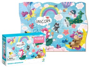 PUZZLE - AVENTURILE MAGICE ALE UNICORNILOR (30 PIESE) - DODO (DO300416)