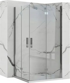 Cabina dus Rea Molier Chrome Double 80x90