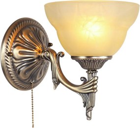 BRILAGI - Aplică de perete DAHLIA 1xE27/40W/230V alamă