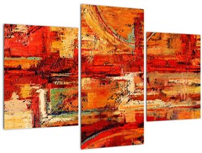 Tablou cu pictură pe pereți (90x60 cm)