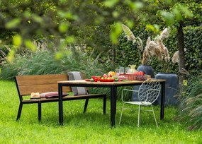 Jardinieră de exterior din fibră de sticlă, H80 cm, "Soignies"