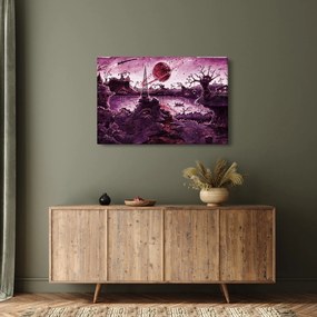 Tablou - Sat fermecat (90x60 cm)