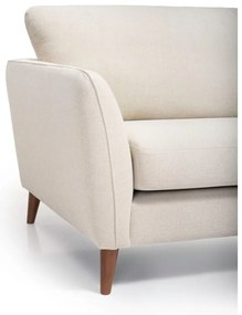 Colțar alb/bej (cu șezlong pe partea stângă ) Oslo - Scandic