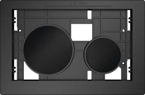Corp clapeta cu 2 butoane anti-amprenta, negru mat, Tece Loop Negru mat